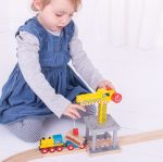 BIGJIGS: wysoki dźwig KOLEJOWY - obrazek 3