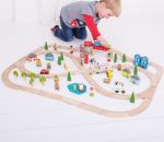 BIGJIGS: kolejka zestaw miasto i wieś - obrazek 2