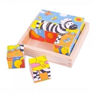 BIGJIGS Puzzle klocki safari