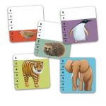 Djeco: Gra karciana Batanimo wojna ZWIERZĄTEK 3+ - obrazek 2