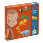 Djeco: puzzle GIGANT Marmoset i przyjaciele 2+
