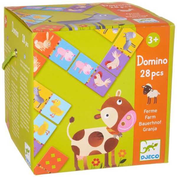 Djeco: gra domino FARMA 3+