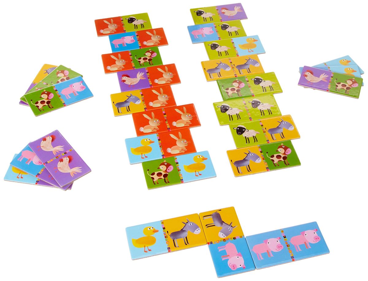 Djeco: gra domino FARMA 3+ - obrazek 2