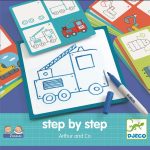 Djeco: Eduludo RYSOWANIE Krok po Kroku ARTUR 3+