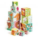 Djeco: piramida wieża z klocków LAS 12m+ - obrazek 2