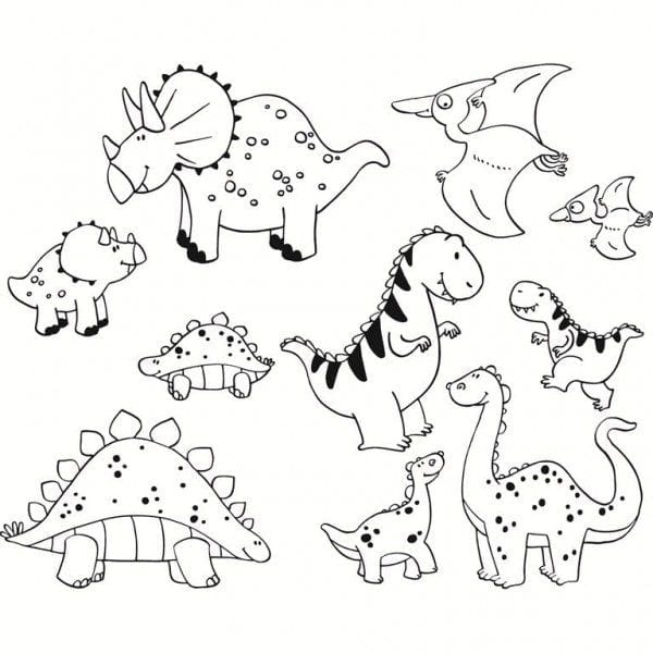 ALADINE: Stemple 3+ dinozaury