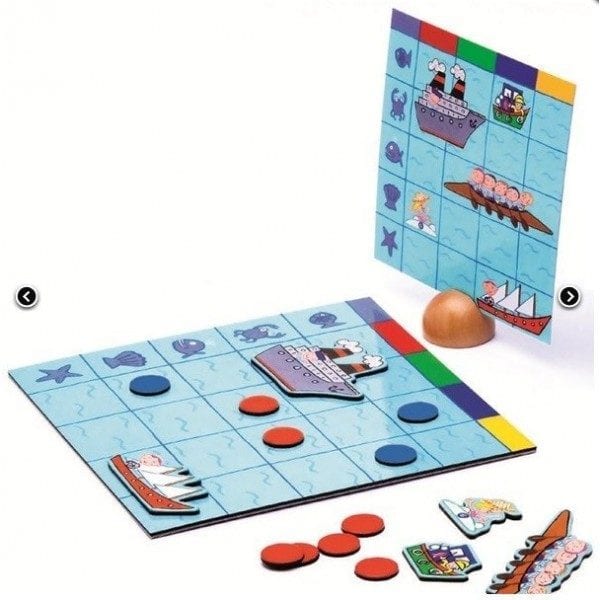 djeco: magnetyczna Gra w statki 5+