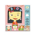 Djeco: zestaw z naklejkami postacie 4+