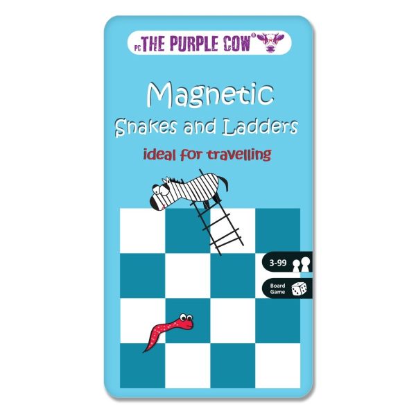 The Purple Cow: gra magnetyczna Węże i drabiny
