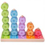 BIGJIGS: Sorter z Kwiatkami do Nauki Liczenia