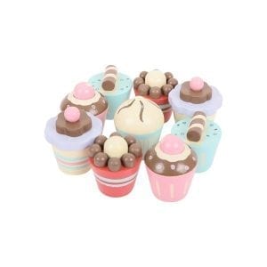 Zestaw babeczek petit fours