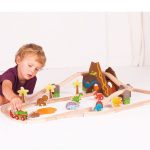 BIGJIGS: kolejka KRAINA DINOZAURÓW - obrazek 3