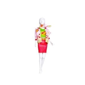 Dress Your Doll komplet ubranek do uszycia DEBBIE PINK