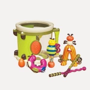 B.TOYS bębenek z instrumentami - parum-pum-pum