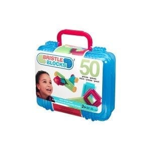 BRISTLE BLOCKS klocki jeżyki w walizce 50 el.