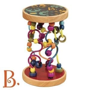 B.TOYS drewniane paciorki na drążkach looptyloo