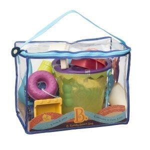 B.TOYS torba z akcesoriami do piasku - niebieski