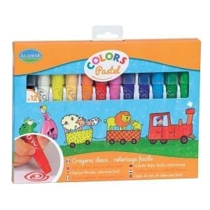 ALadine Colors Pastel Kredki pastele w oprawce 12 szt.