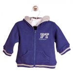 PICCOLO TESORO: granatowy dresik, 68cm - obrazek 2