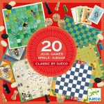 Djeco: zestaw 20 gier CLASSIC BOX 6+