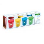 Djeco: masa plastyczna 4 kolory 2+