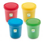 Djeco: masa plastyczna 4 kolory 2+ - obrazek 2