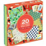 Djeco: zestaw 20 gier klasycznych CLASSIC BOX 6+