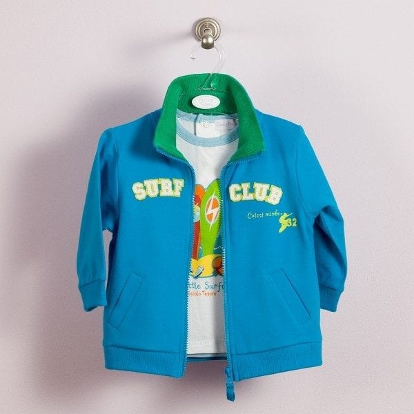 PT: niebieska bluza surf club, 86cm / 18m