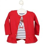 PT: czerwony żakiecik, 68cm / 6m