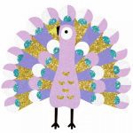 djeco zestaw z brokatem paw