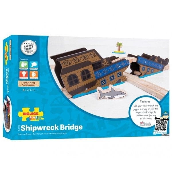 BIGJIGS: most na wraku statku