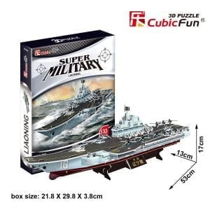 Puzzle 3D KRĄŻOWNIK LIAONING