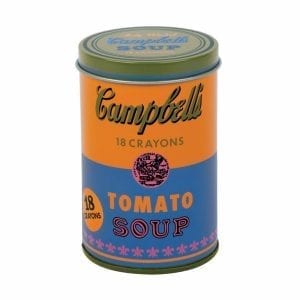 Mudpuppy: kredki świecowe Andy Warhol Orange
