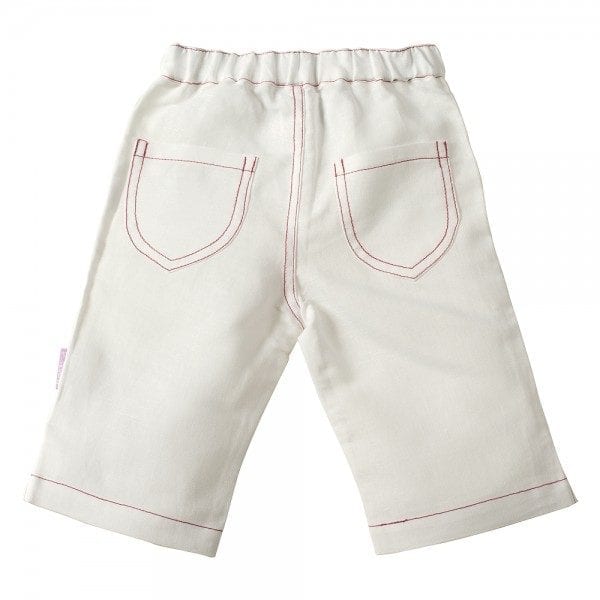 PT: lniane spodenki, 74cm / 9m