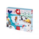 JANOD: puzzle sensoryczne Lodowa kraina 20 EL.
