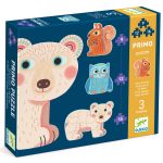 Djeco: Puzzle progresywne W LESIE 9/12/16 elem.