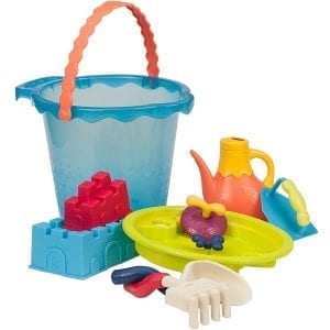 B.TOYS: zestaw do piasku shore thing niebieski