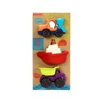 B.TOYS: zestaw pojazdów LOADERS & FLOATERS