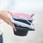 Scrunch: składane wiaderko silikonowe do wody i piasku SZAŁWIOWY - obrazek 2