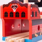 Bigjigs: tunel kolejowy  - galeon / STATEK piracki - obrazek 2