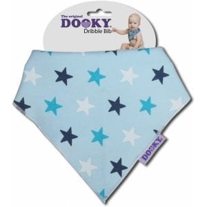 dooky: Chustka - śliniak blue Stars