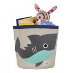 3 Sprouts Kosz Na Zabawki Rekin