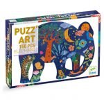 Djeco: puzzle ARTYSTYCZNE słoń 150 el. 6+