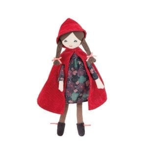 moulin roty: czerwony kapturek 28cm