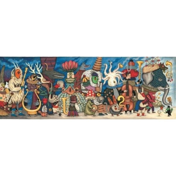 djeco puzzle orkiestra 500 el.