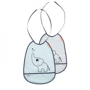 Done by Deer Śliniaki Elphee 2szt Blue