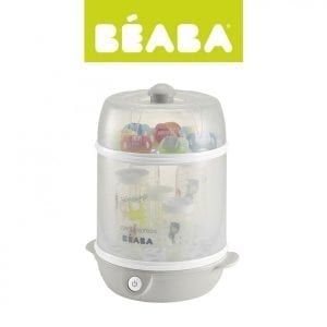Beaba Sterylizator parowy 2w1 grey