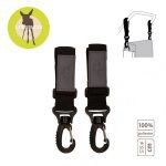 Lassig: Uniwersalne Zaczepy do Torby do Wózka 2 szt.