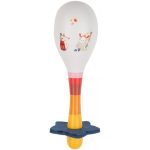 Moulin Roty: drewniany marakas zig zag