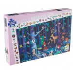 Djeco: puzzle obserwacja Zaczarowany Las 100 el. 5+